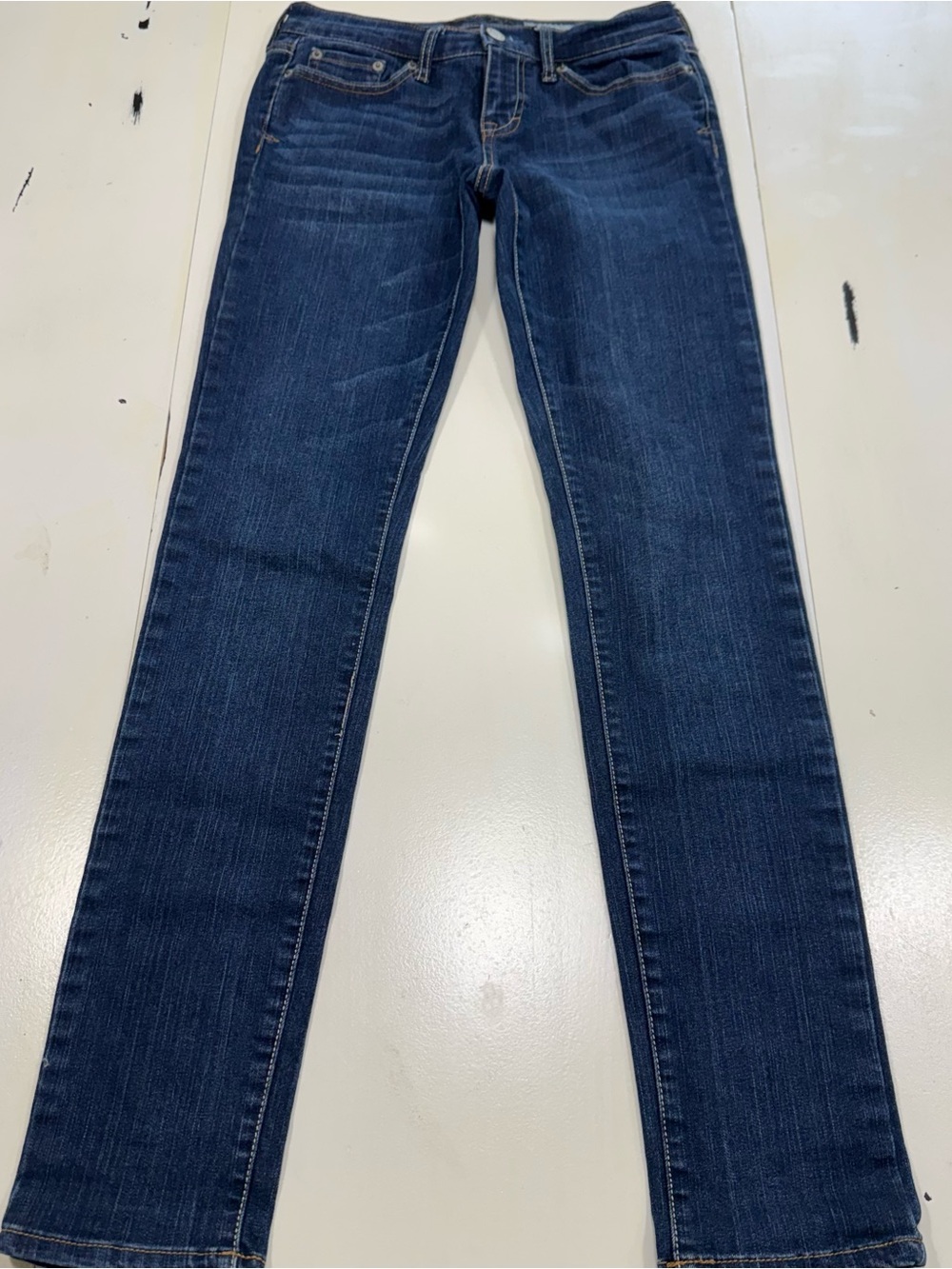 Aéropostale Low-Rise Skinny Stretch Jeans (Size 2 Regular)